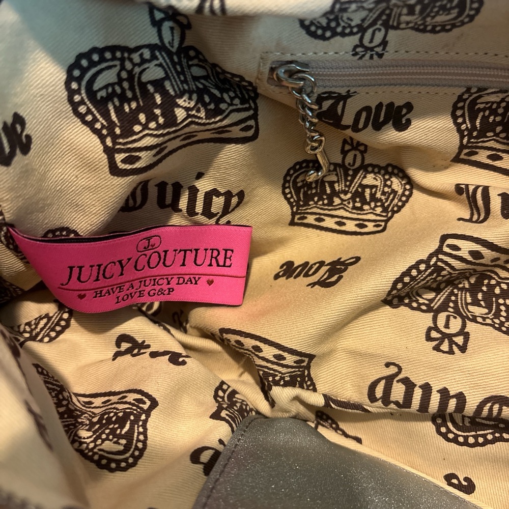 Juicy Couture Metallic Gold Women's Shoulder Bag - Picture 3 of 3